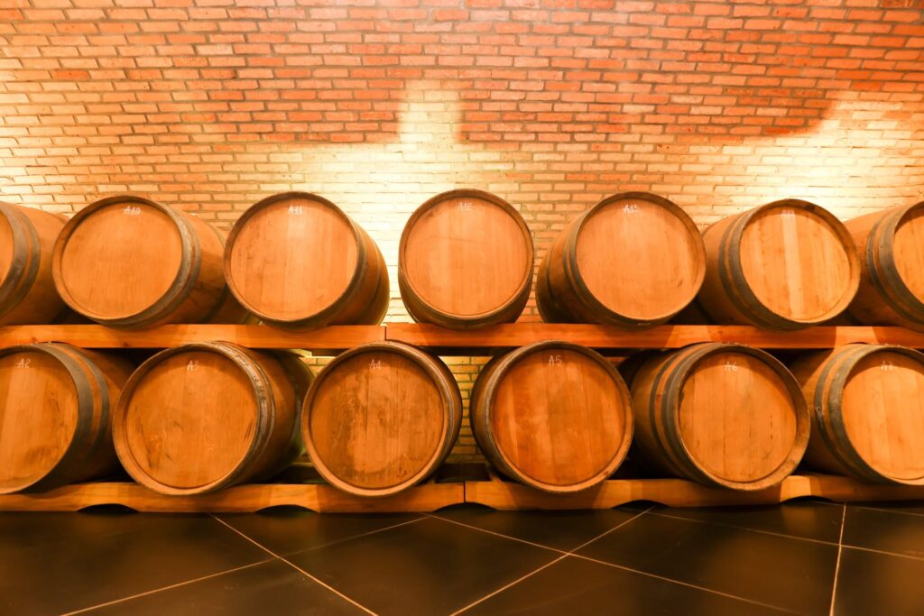 Thùng ủ rượu Chateau Dalat Special Merlot