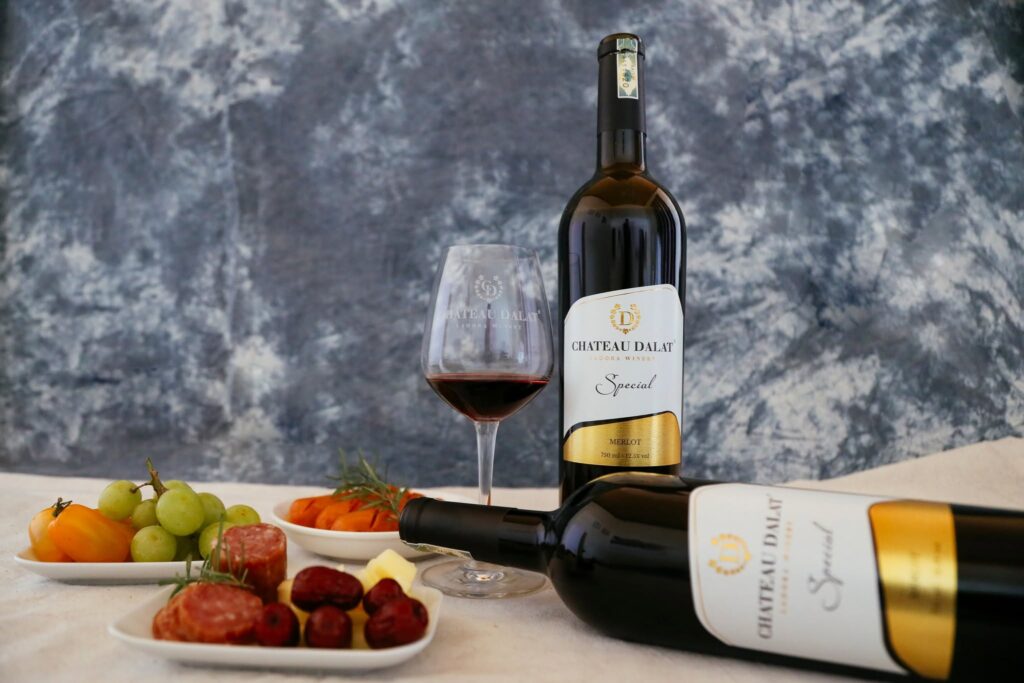 Chateau Dalat Special Merlot kết hợp cùng món ăn
