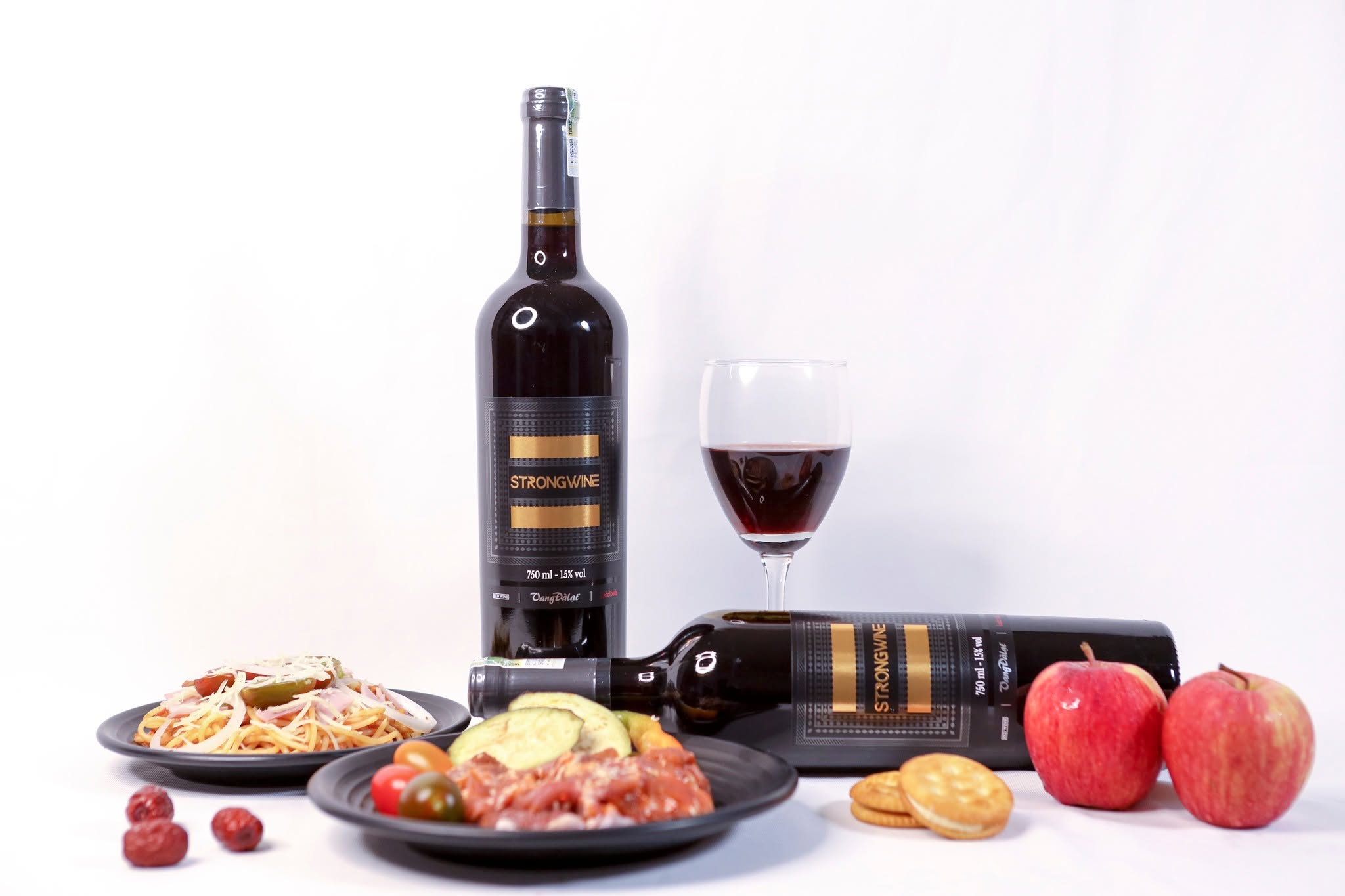 Rượu Vang Đà Lạt Strong Red Wine 15%
