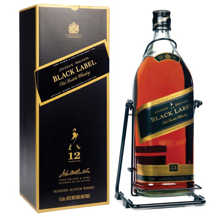 Johnnie Walker Black Label 4,5 lit