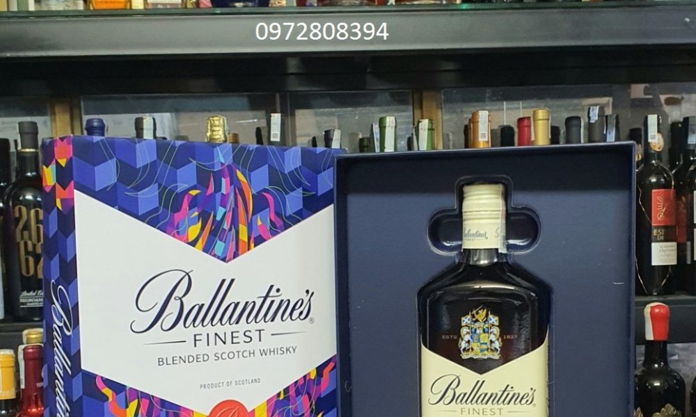 RƯỢu Ballantine's Finest HỘp QuÀ TẾt 2024