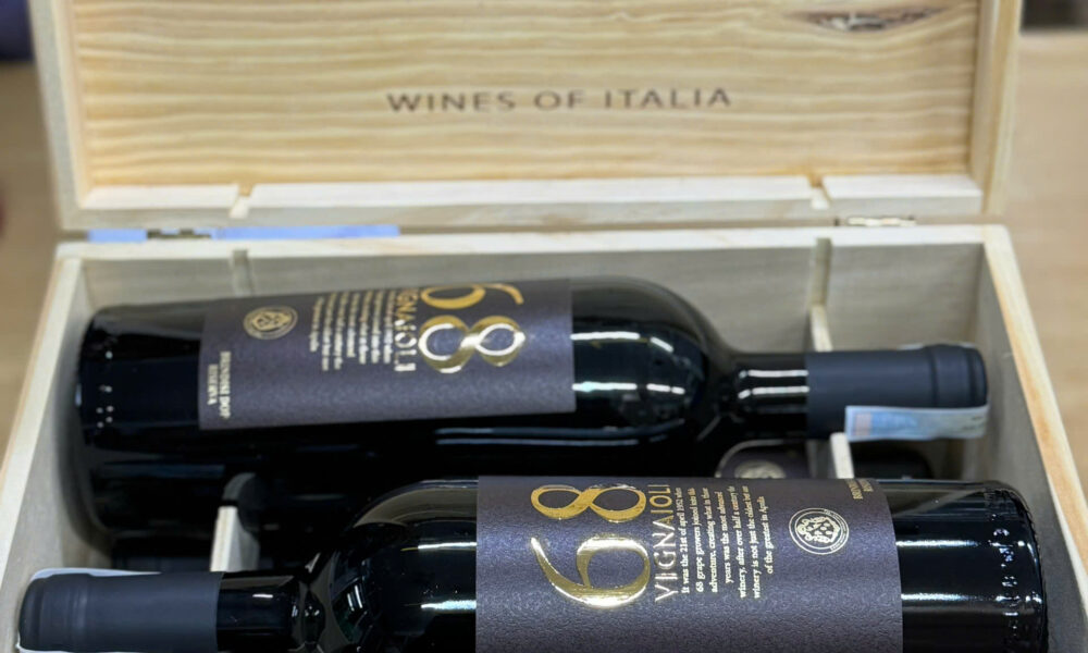 VANG Ý 68 VIGNAIOLI Brindisi DOP Riserva nhập khẩu nguyên chai từ Ý