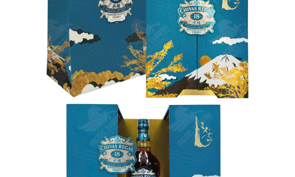 Rượu Chivas 18 Mizunara Hương Vị Đỉnh Cao Từ Thùng Gỗ Sồi Nhật Bản