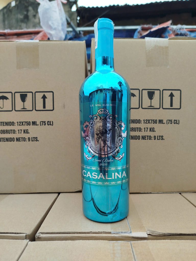 Rượu Vang Ý Casalina Xanh Ngọt Semi Dolce 750ml nhập khẩu chính hãng
