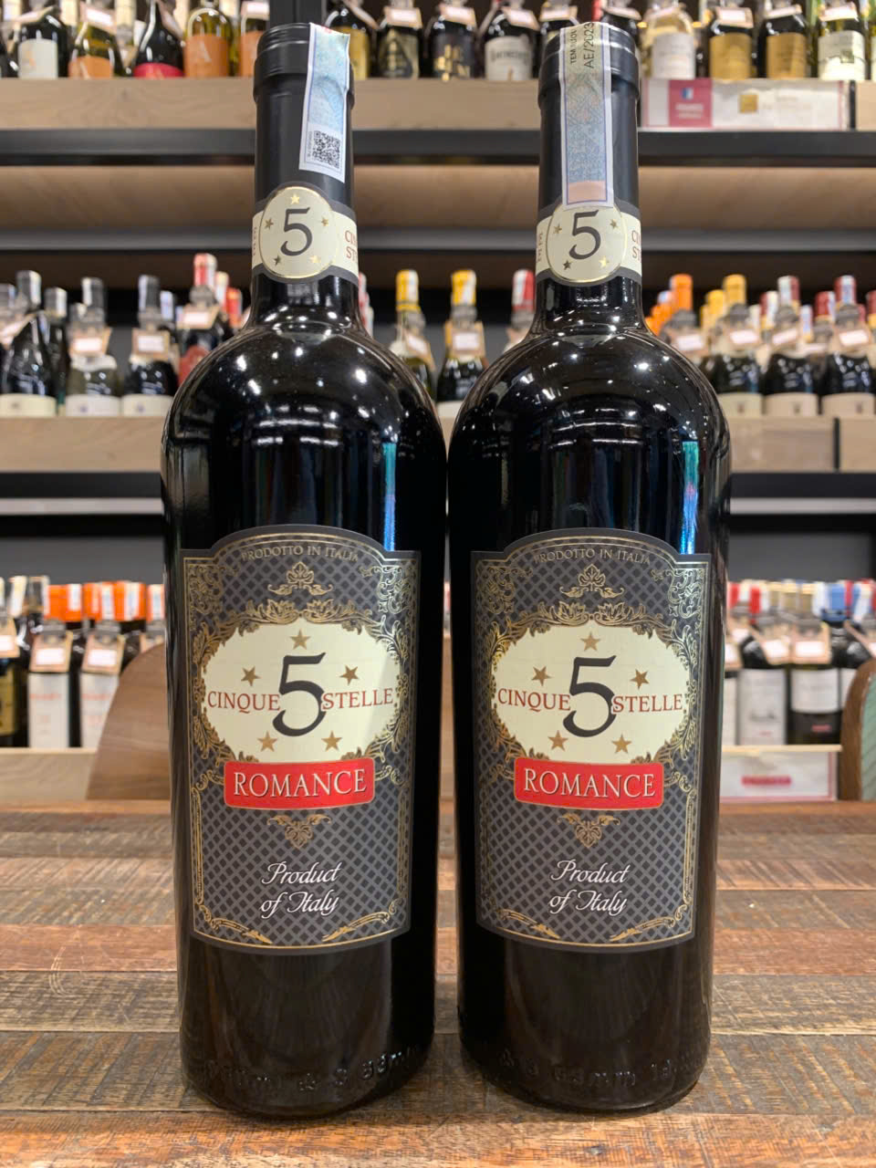 Rượu Vang Romance Cinque 5 Stelle Rượu Vang Romance Cinque 5 Stelle