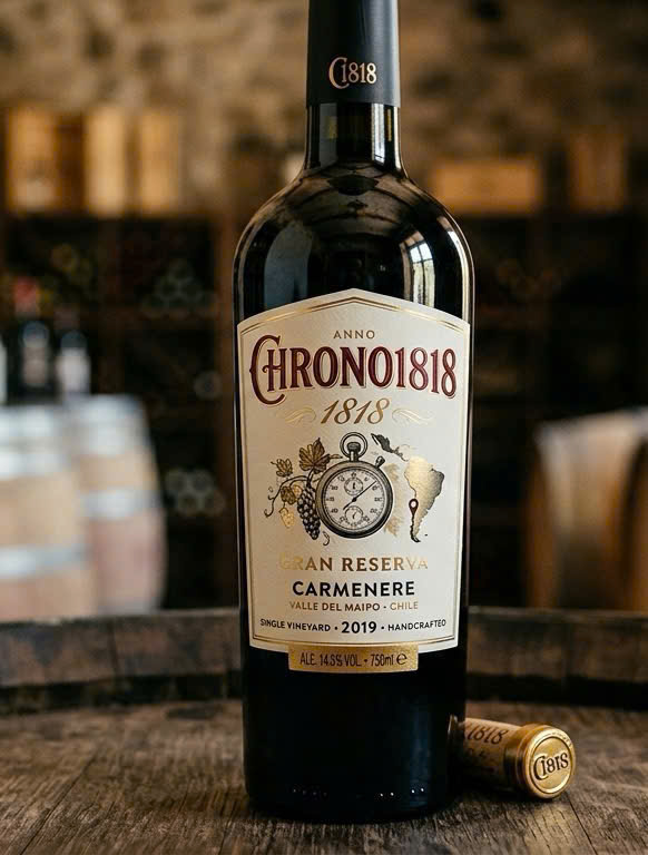 Rượu Vang Chorono1818 Gran Reserva Carmenere 2019