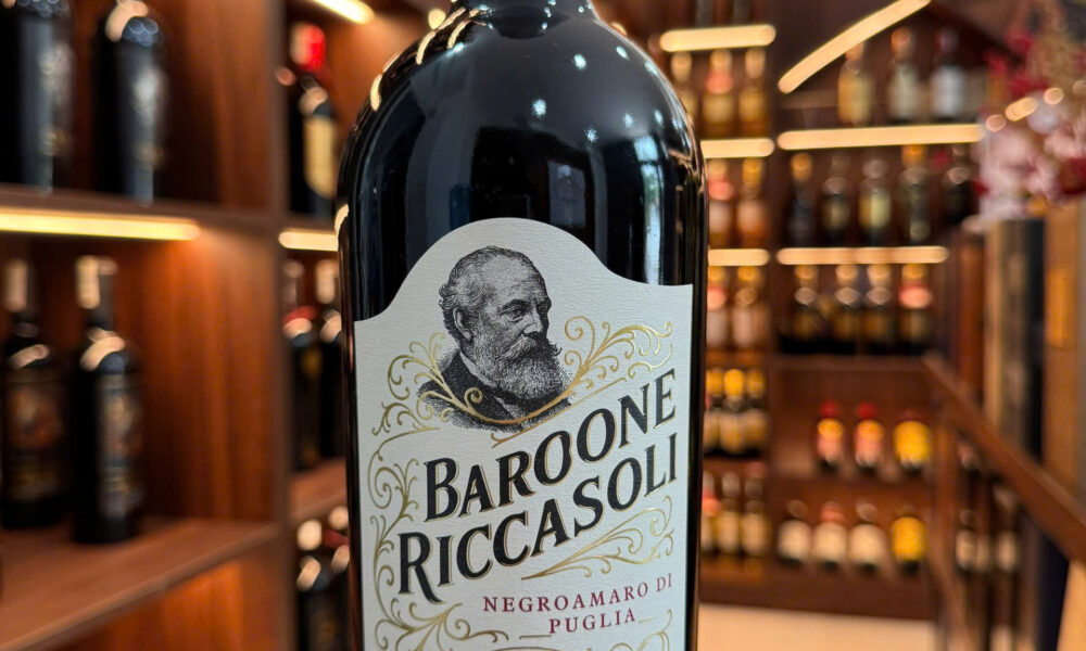 Chai VANG BAROONE RICCASOLI Negroamaro Puglia