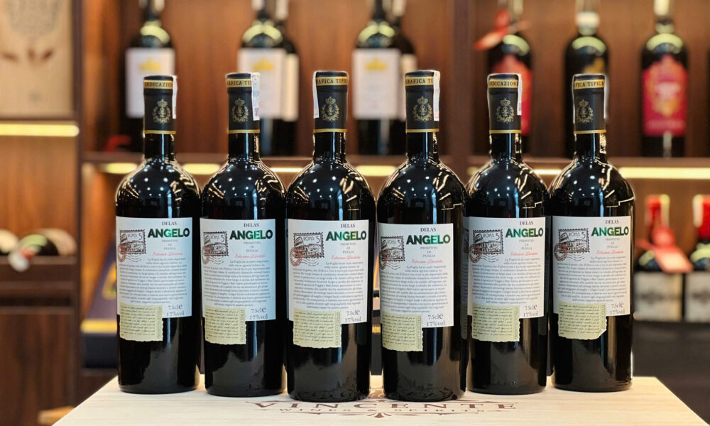 Rượu Vang Ý Angelo 17% Primitivo di Puglia chính hãng