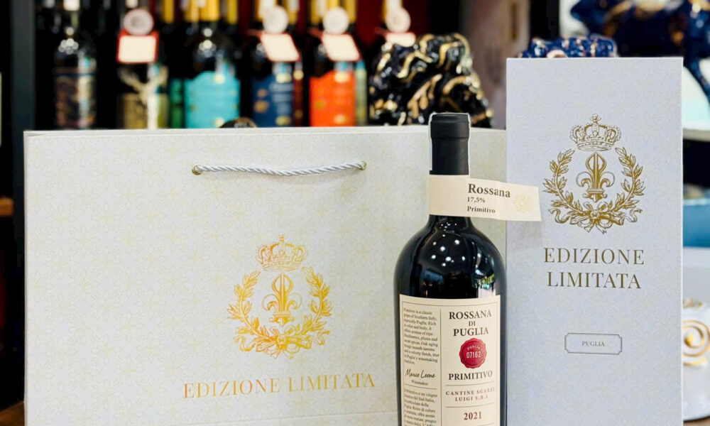 Rượu Vang Ý Rossana di Puglia Primitivo 17.5% chính hãng nhập khẩu từ Ý