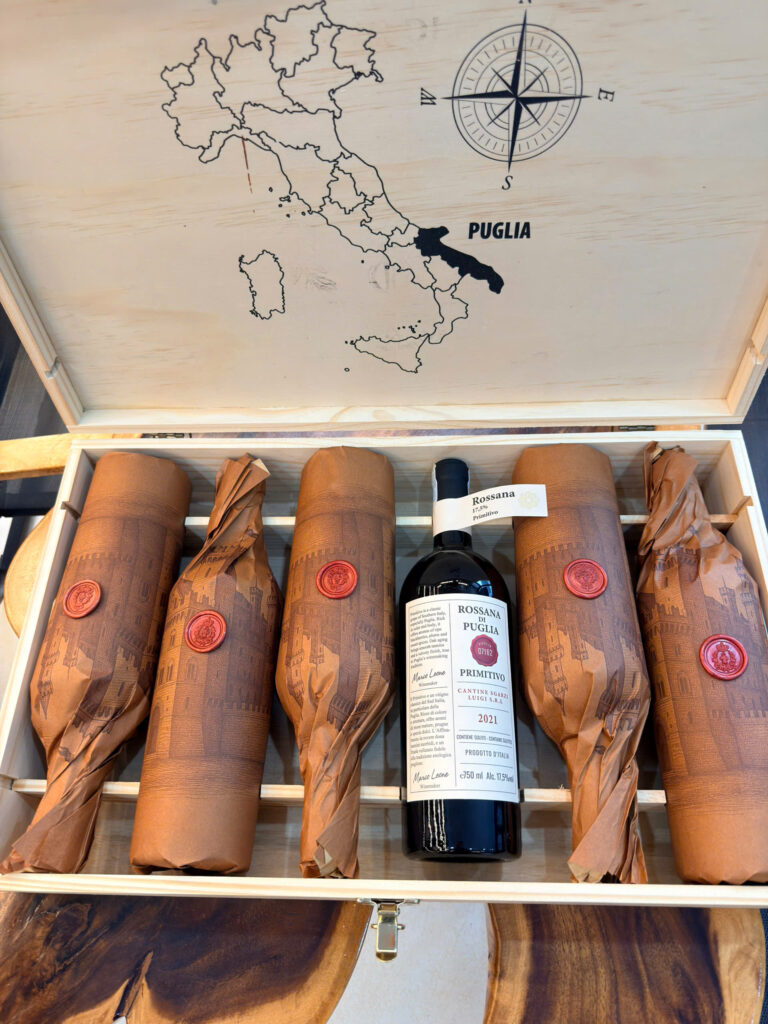 Rượu Vang Ý Rossana di Puglia Primitivo 17.5% chính hãng nhập khẩu từ Ý