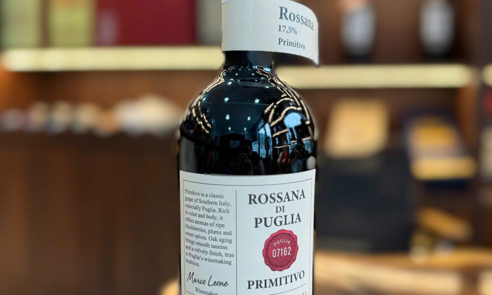 Rượu Vang Ý Rossana di Puglia Primitivo 17.5% chính hãng nhập khẩu từ Ý
