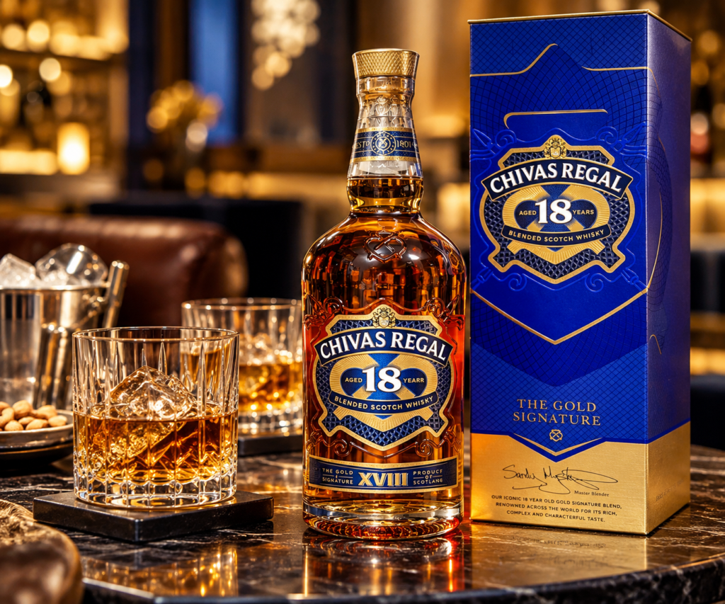 Cách uống Chivas 18 ngon nguyên chất và với đá